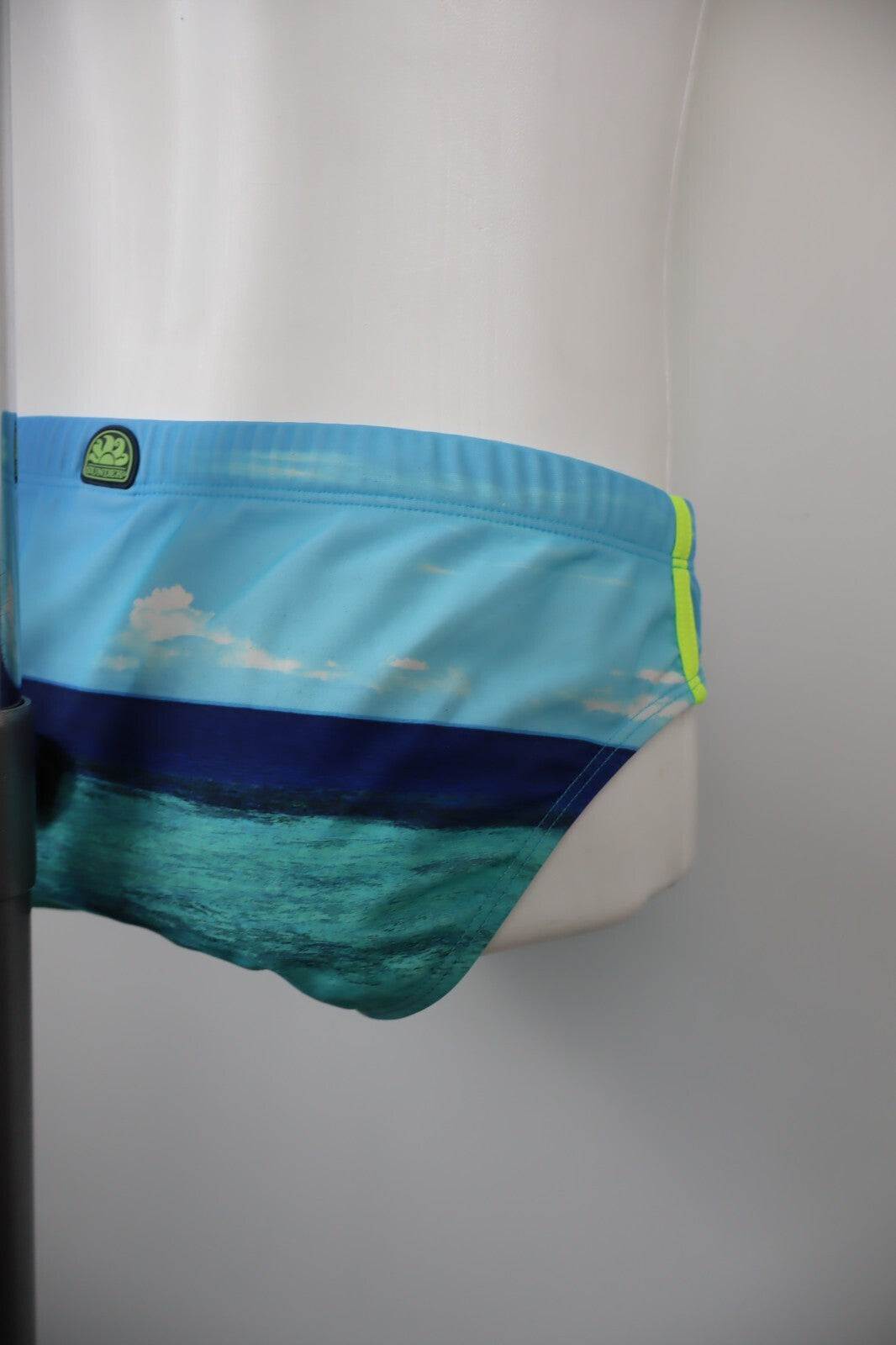 SUNDEK COSTUME MUTANDINA PANTALONCINO MARE UOMO TG L MEN SWIMSUIT VINTAGE CASUAL