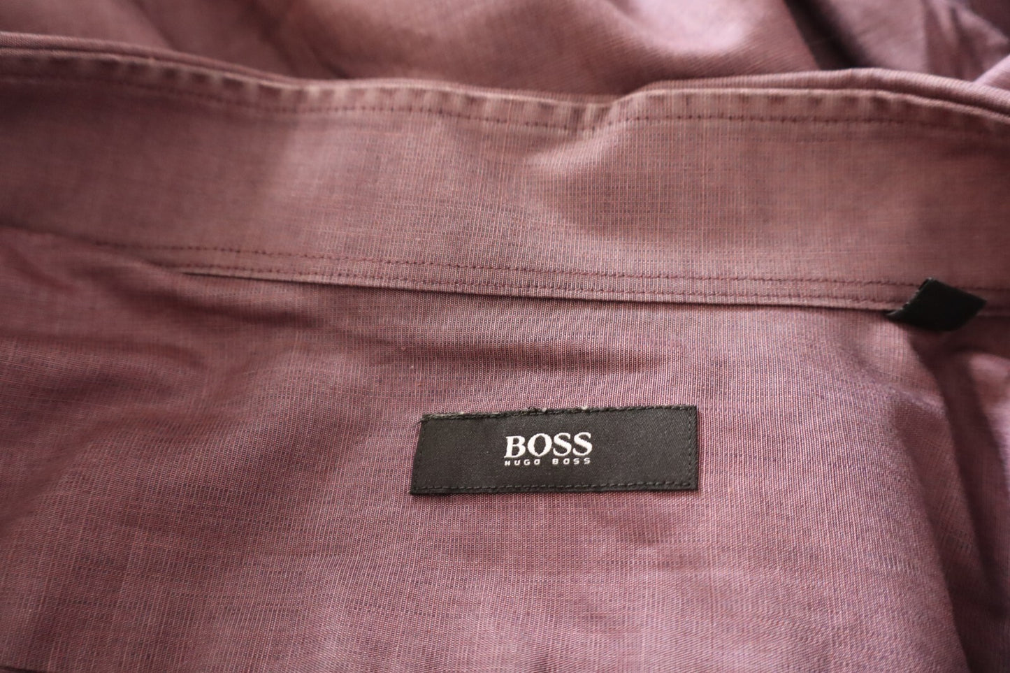 HUGO BOSS CAMICIA UOMO TG 42 16 1/2 MAN CASUAL VINTAGE SHIRT COTONE COTTON