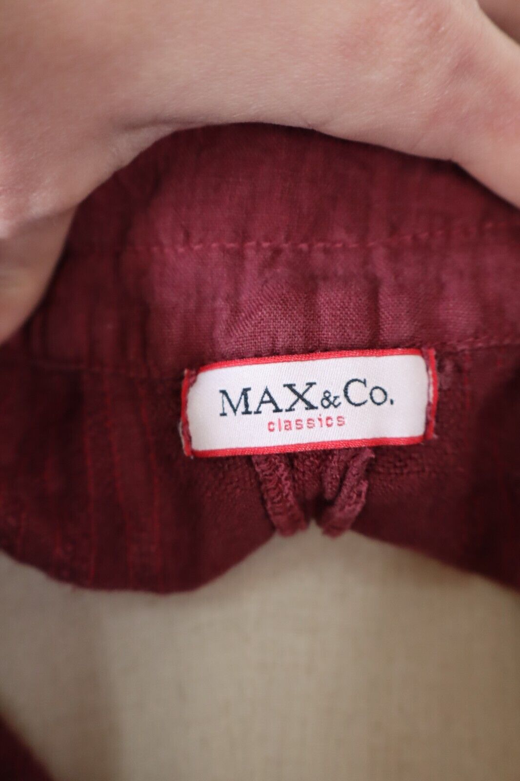 MAX & CO CAMICIA DONNA TG. 38 WOMAN SHIRT CASUAL VINTAGE COTONE