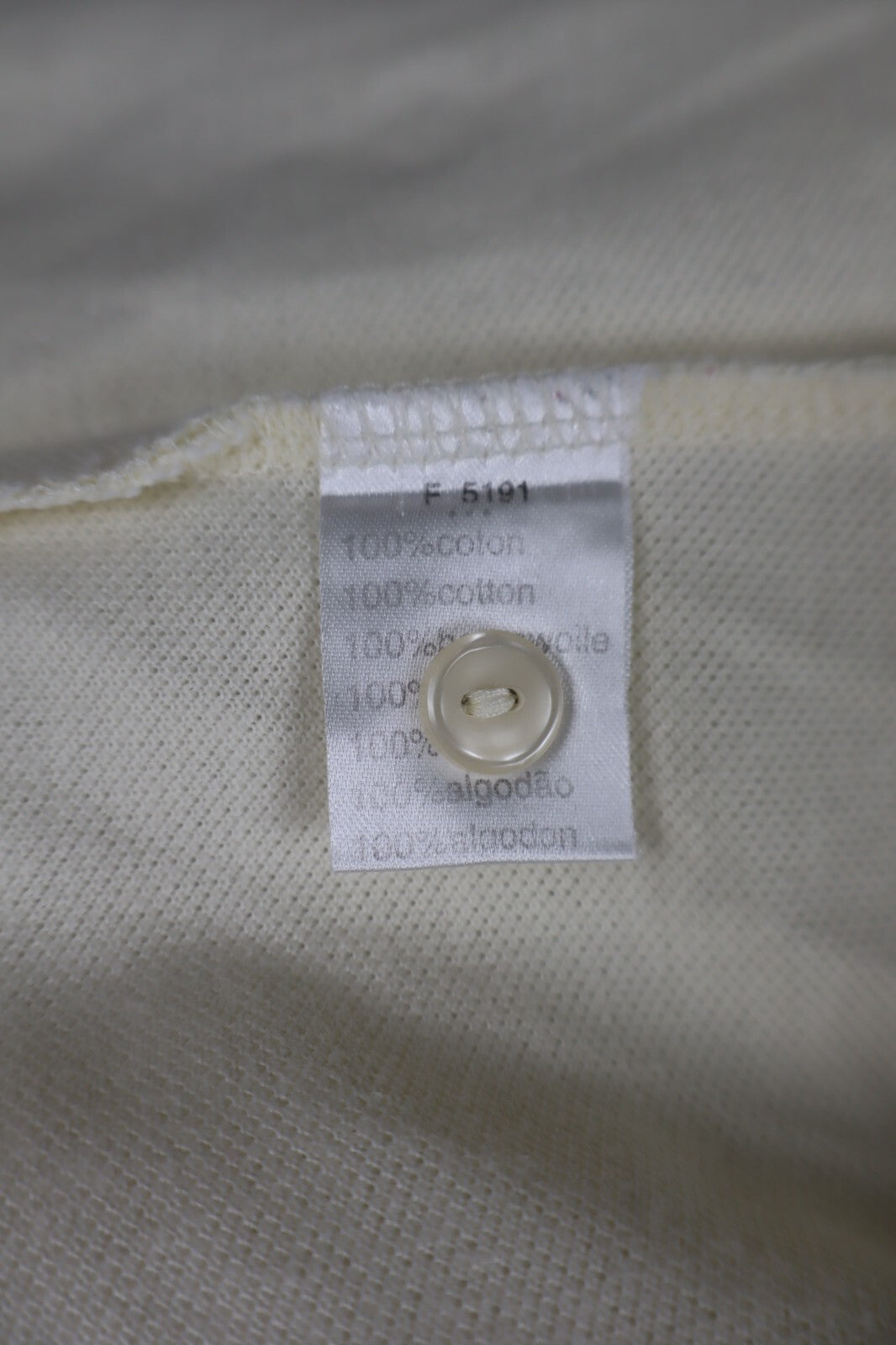 LACOSTE POLO MAGLIA UOMO COTONE TG. 4 MAN COTTON SHIRT CASUAL VINTAGE COTTON