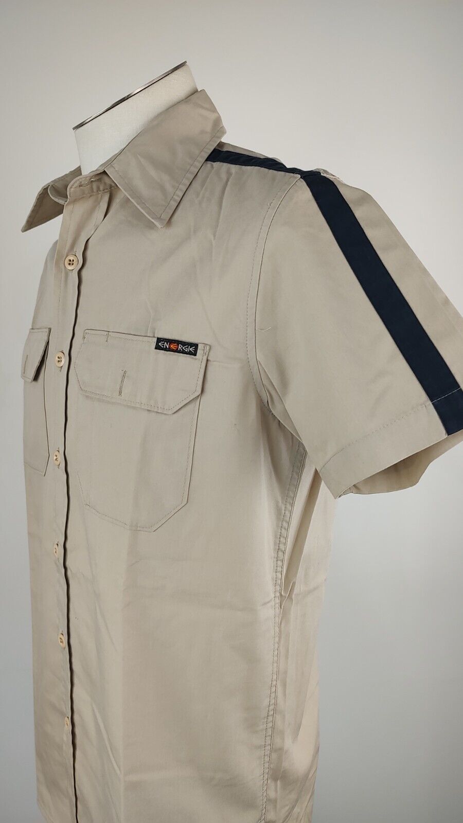 ENERGIE CAMICIA UOMO COTONE TG. S MAN CASUAL VINTAGE COTTON SHIRT