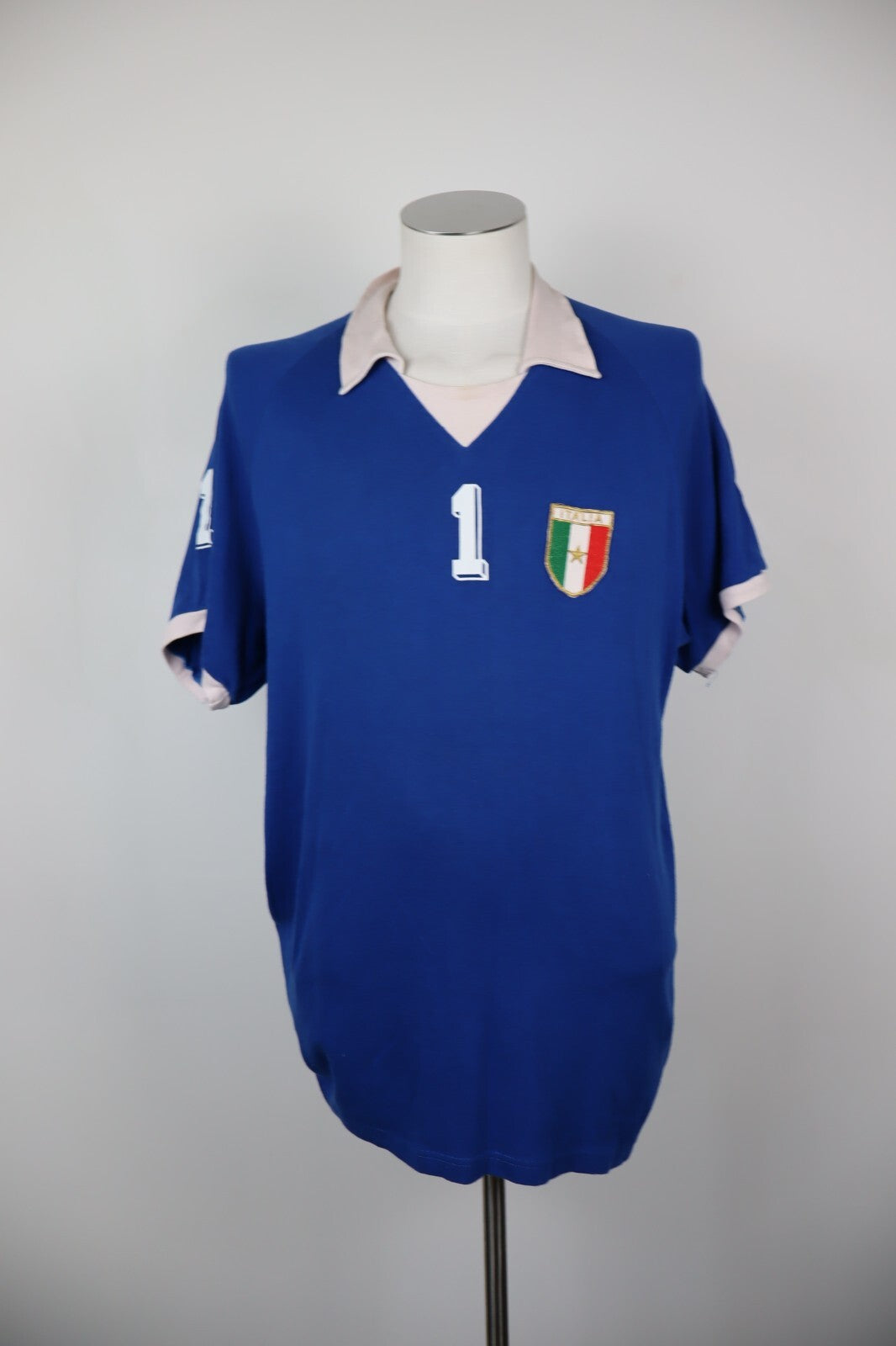 DUE T SPORT ITALIA N 1 MAGLIA CALCIO UOMO Tg 2XL SOCCER TRIKOT MAN JERSEY