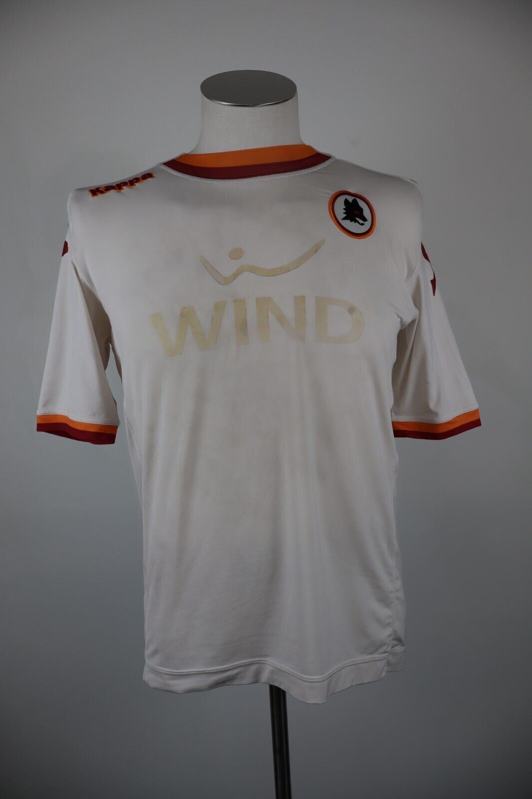 KAPPA ROMA MAGLIA CALCIO UOMO TG M T-SHIRT SOCCER TRIKOT MAN JERSEY 2012/13