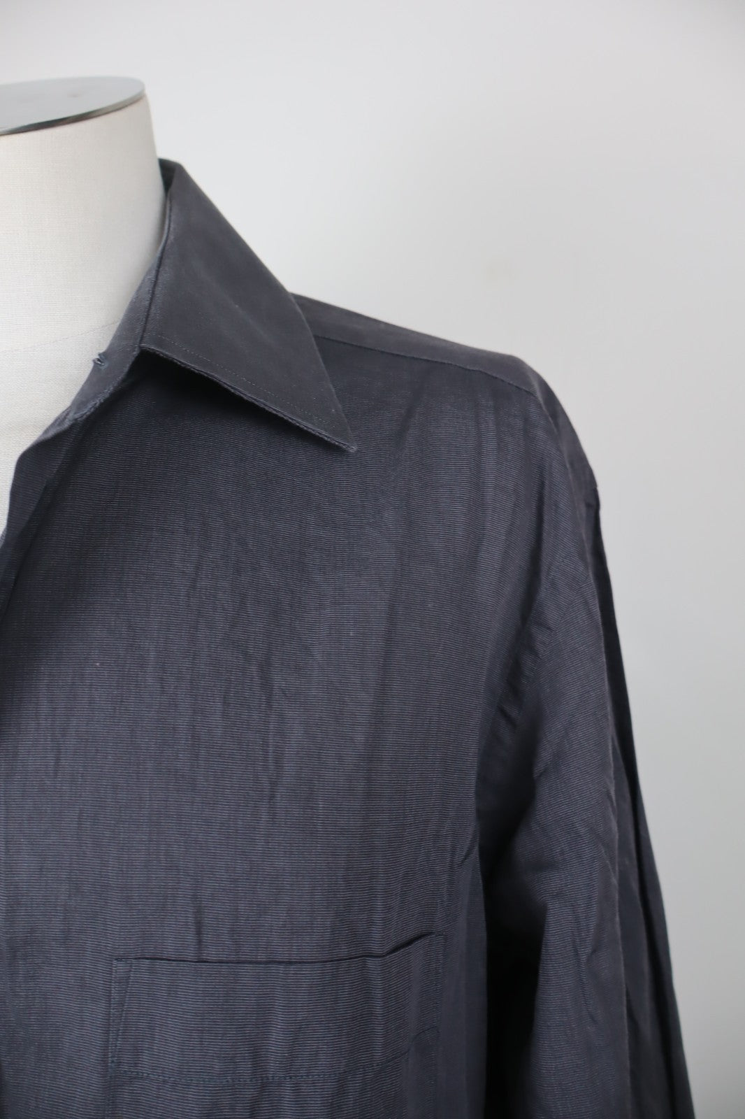 TRUSSARDI CAMICIA UOMO COTONE TG. 43 17 MAN CASUAL VINTAGE SHIRT MANICA LUNGA