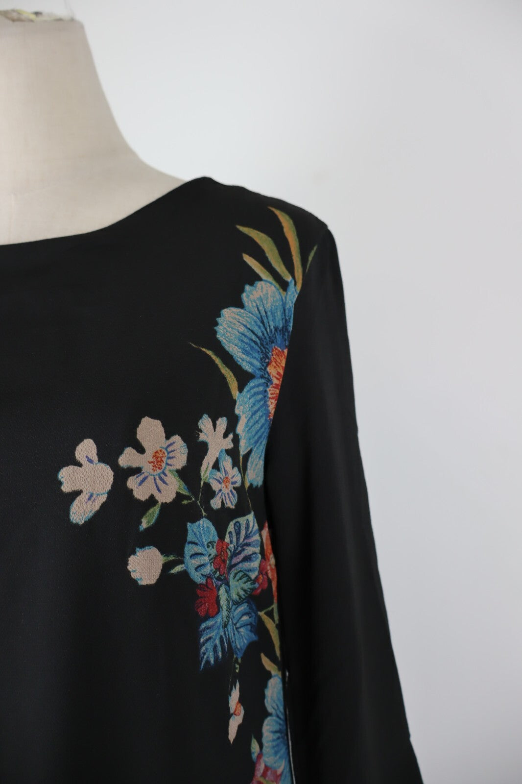 DESIGUAL VESTITO DONNA TG. 38  WOMAN CASUAL VINTAGE DRESS ABITO