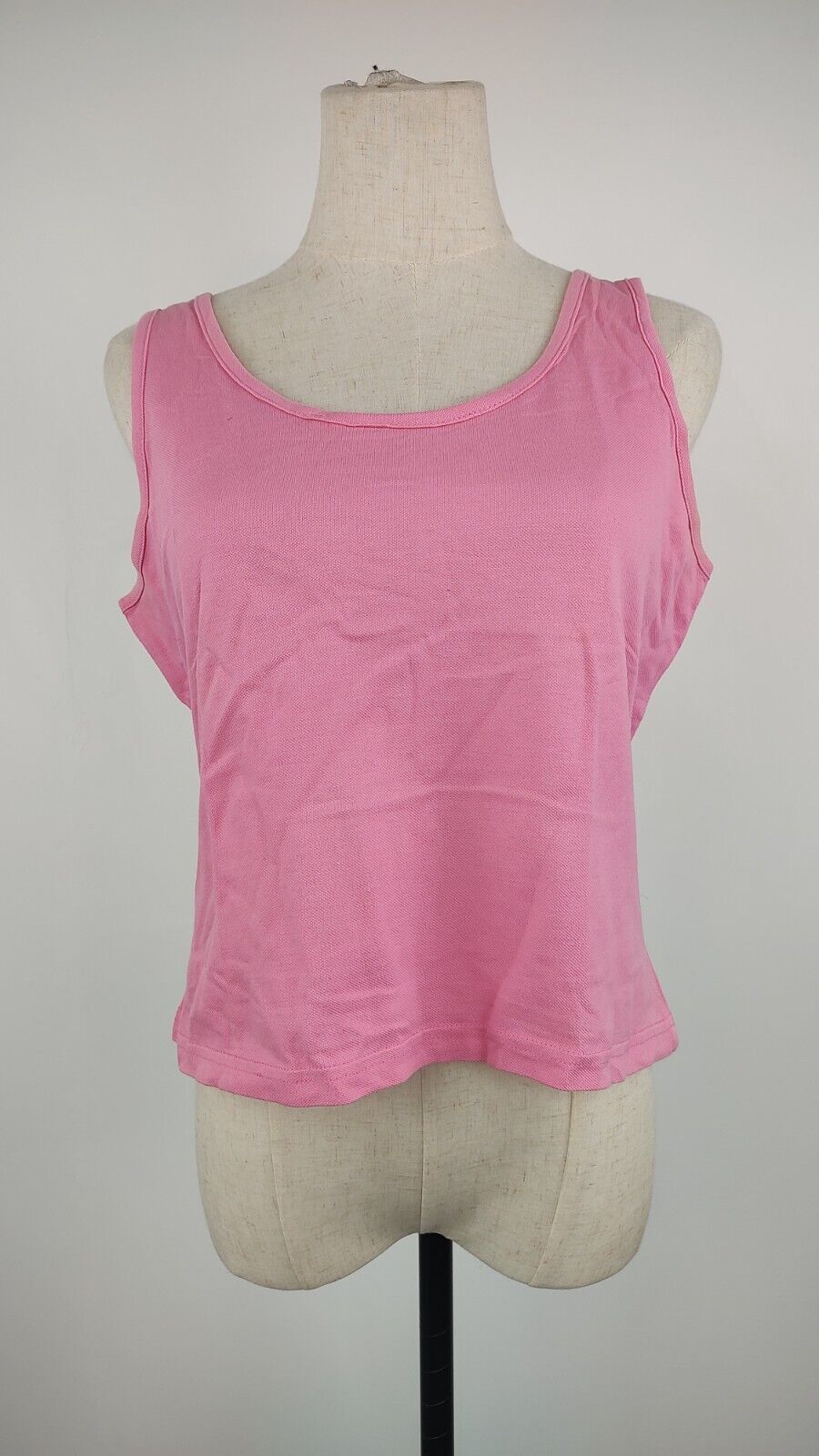SERGIO TACCHINI MAGLIA COTONE DONNA TG. L WOMAN CASUAL VINTAGE TANK- TOP T-SHIRT