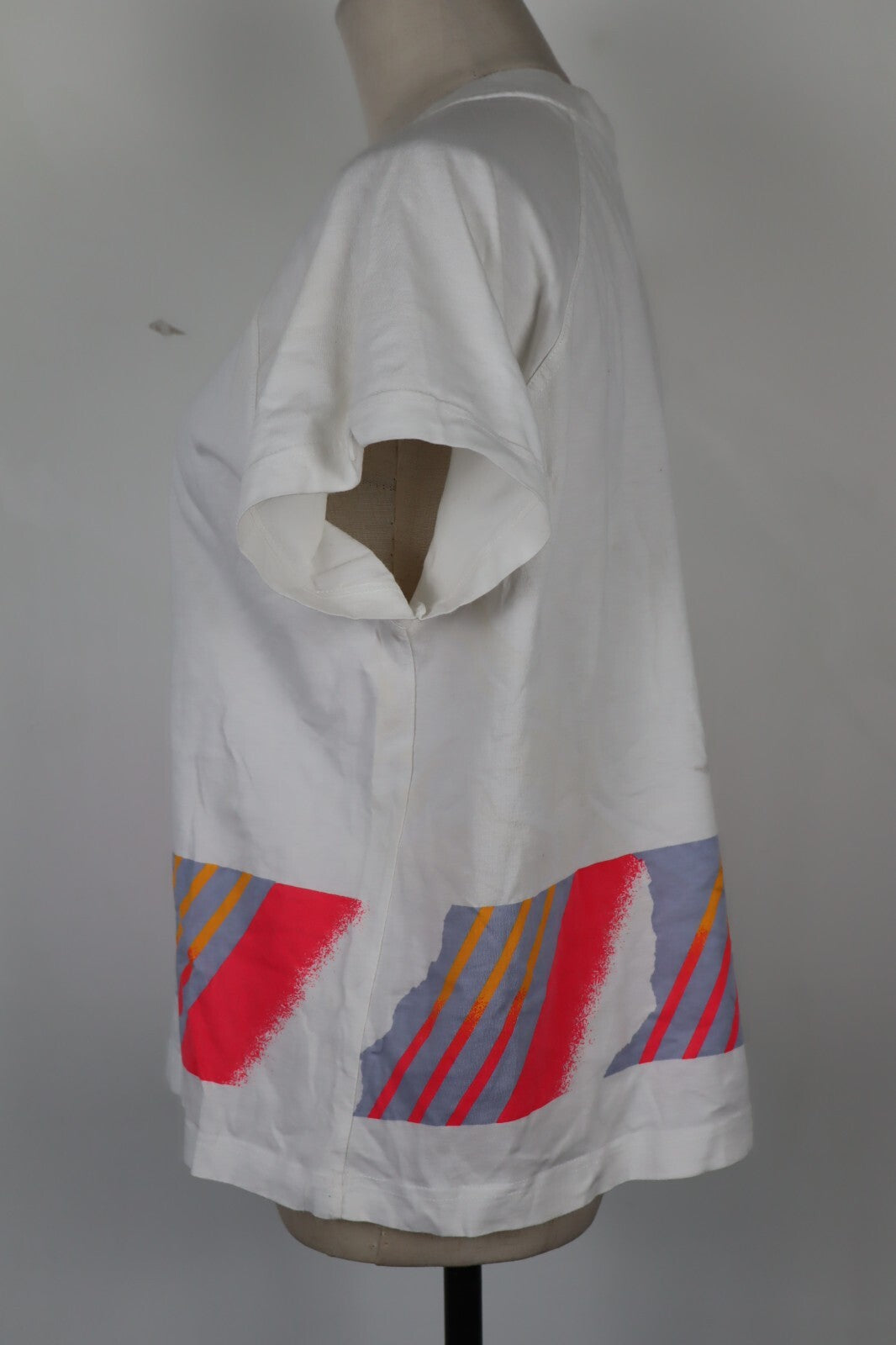 NIKE CHALLENGE MAGLIA DONNA COTONE TG. L WOMAN CASUAL VINTAGE T-SHIRT CROP TOP