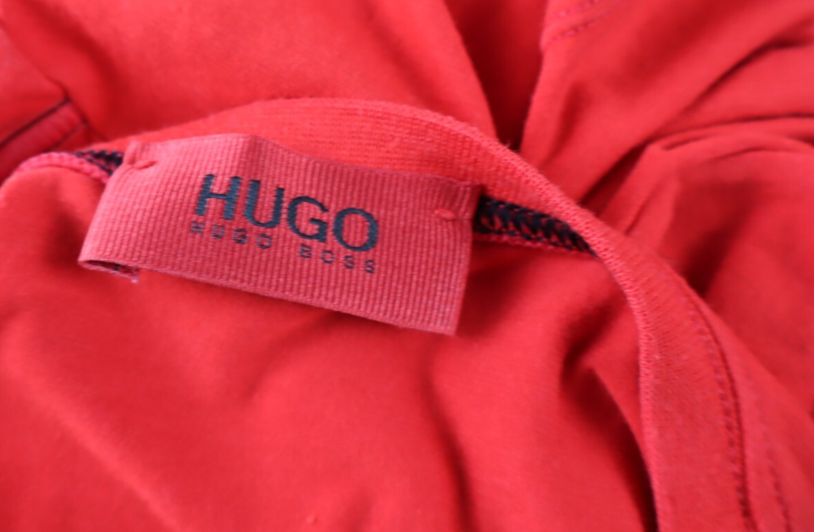 HUGO BOSS MAGLIA UOMO TG L MAN T-SHIRT CASUAL VINTAGE COTONE COTTON