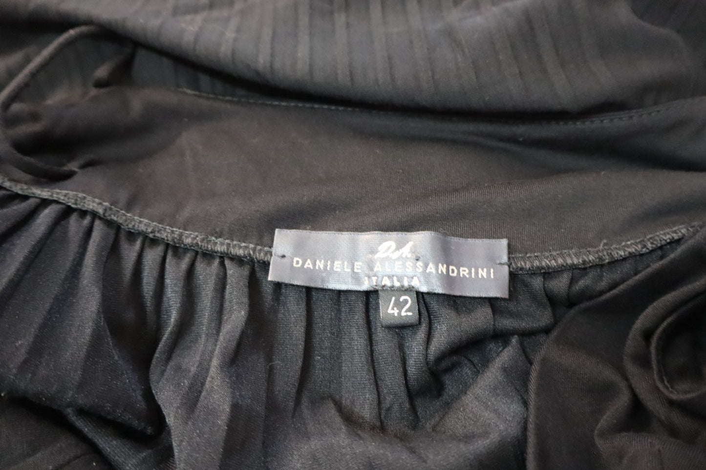 DANIELE ALESSANDRINI VESTITO ABITO BRETELLE DONNA 42 WOMAN CASUAL VINTAGE DRESS