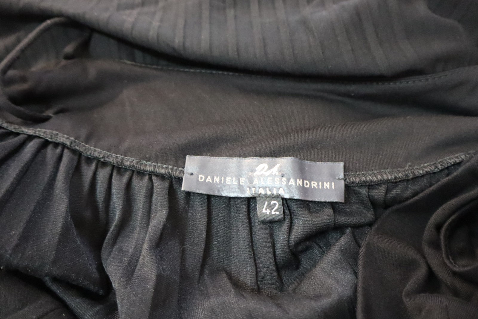 DANIELE ALESSANDRINI VESTITO ABITO BRETELLE DONNA 42 WOMAN CASUAL VINTAGE DRESS