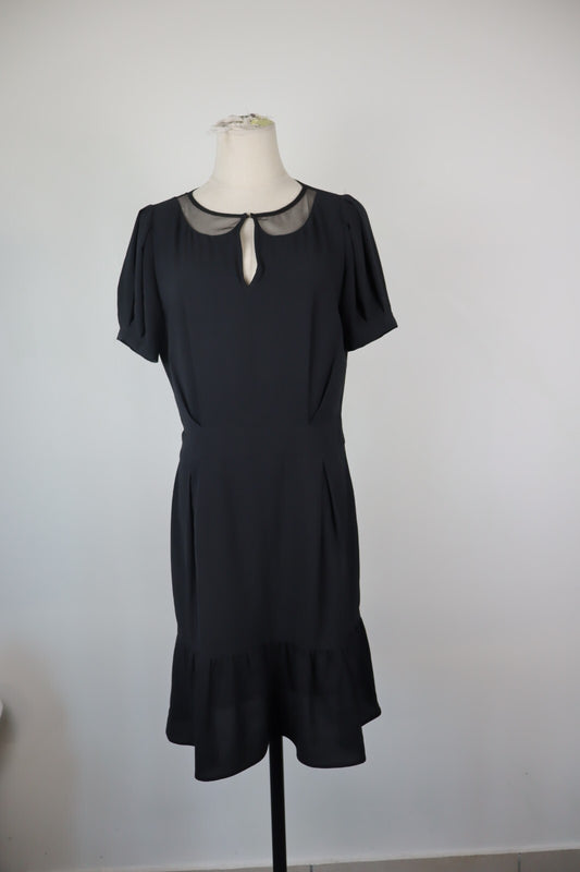 GAUDI' VESTITO ABITO DONNA TG. 46  WOMAN CASUAL VINTAGE DRESS ZIP