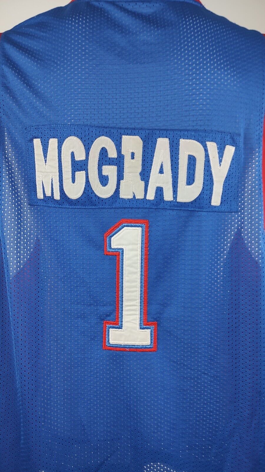 ALL STAR GAME EAST CONFERENCE 2004 MC GRADY 1 BASKET T-SHIRT UOMO TG 54 SPORT