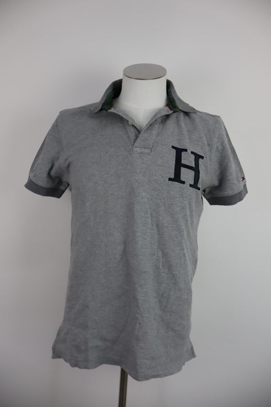 TOMMY HILFIGER POLO MAGLIA UOMO TG M MAN COTONE SHIRT CASUAL VINTAGE