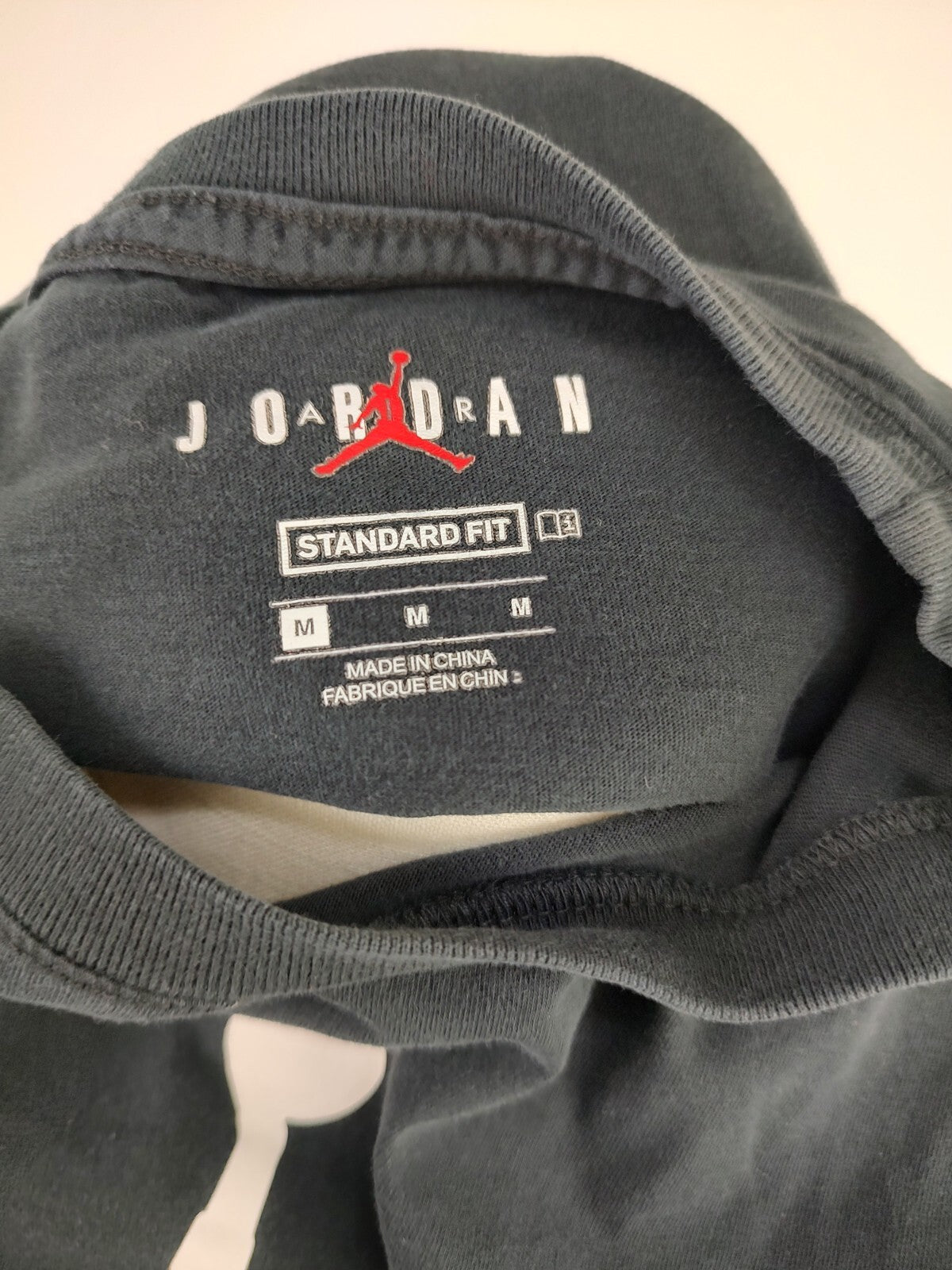 AIR JORDAN MAGLIA UOMO TG. M MAN T-SHIRT VINTAGE CASUAL COTONE