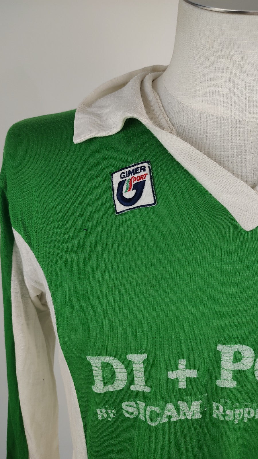 GIMER N. 2 MAGLIA CALCIO UOMO Tg M SOCCER TRIKOT MAN JERSEY ACRILICO