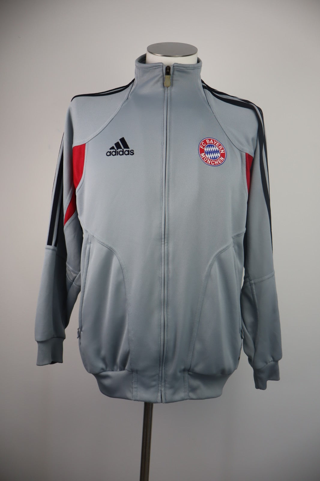 ADIDAS BAYERN MONACO GIACCA SPORT CALCIO UOMO 16 ANNI VINTAGE JACKET SOCCER