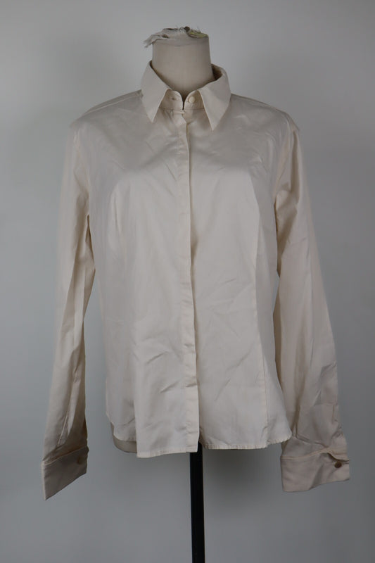 MAX MARA CAMICIA DONNA TG. 48 WOMAN SHIRT CASUAL VINTAGE COTONE COTTON