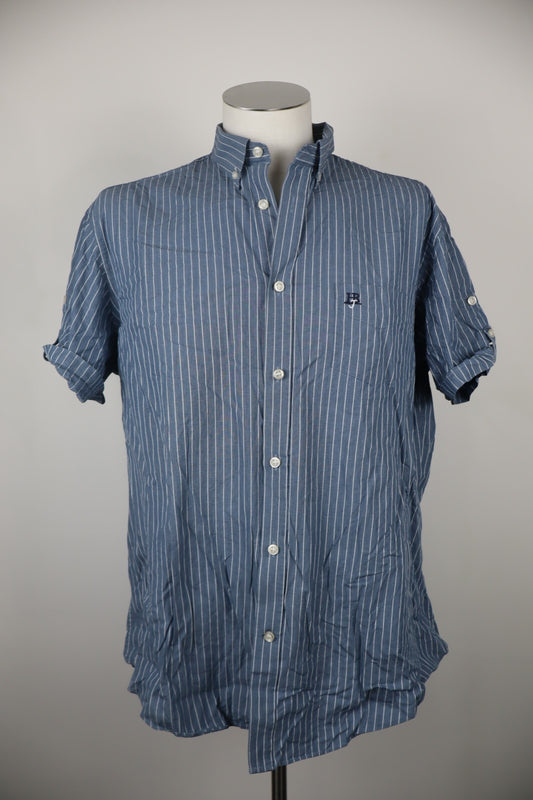 HARMONT & BLAINE CAMICIA SHIRT UOMO Tg 2XL MAN VINTAGE CASUAL COTONE COTTON LOGO