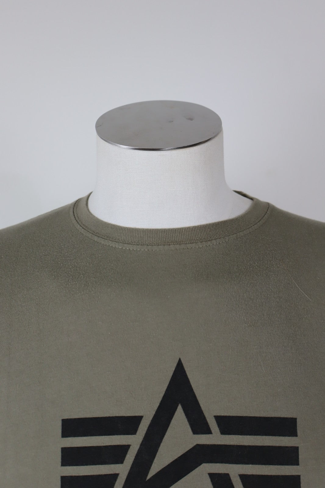 ALPHA INDUSTRIES USA MAGLIA UOMO TG. S MAN T-SHIRT CASUAL VINTAGE COTONE