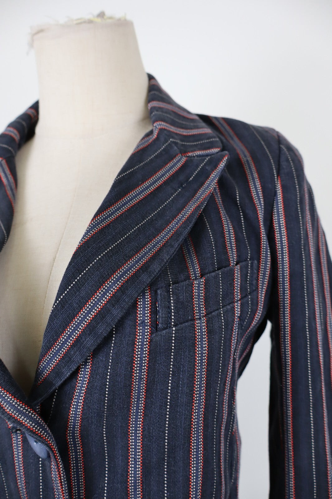 CACHAREL GIACCA BLAZER DONNA Tg XS WOMAN VINTAGE CASUAL COTONE COTTON