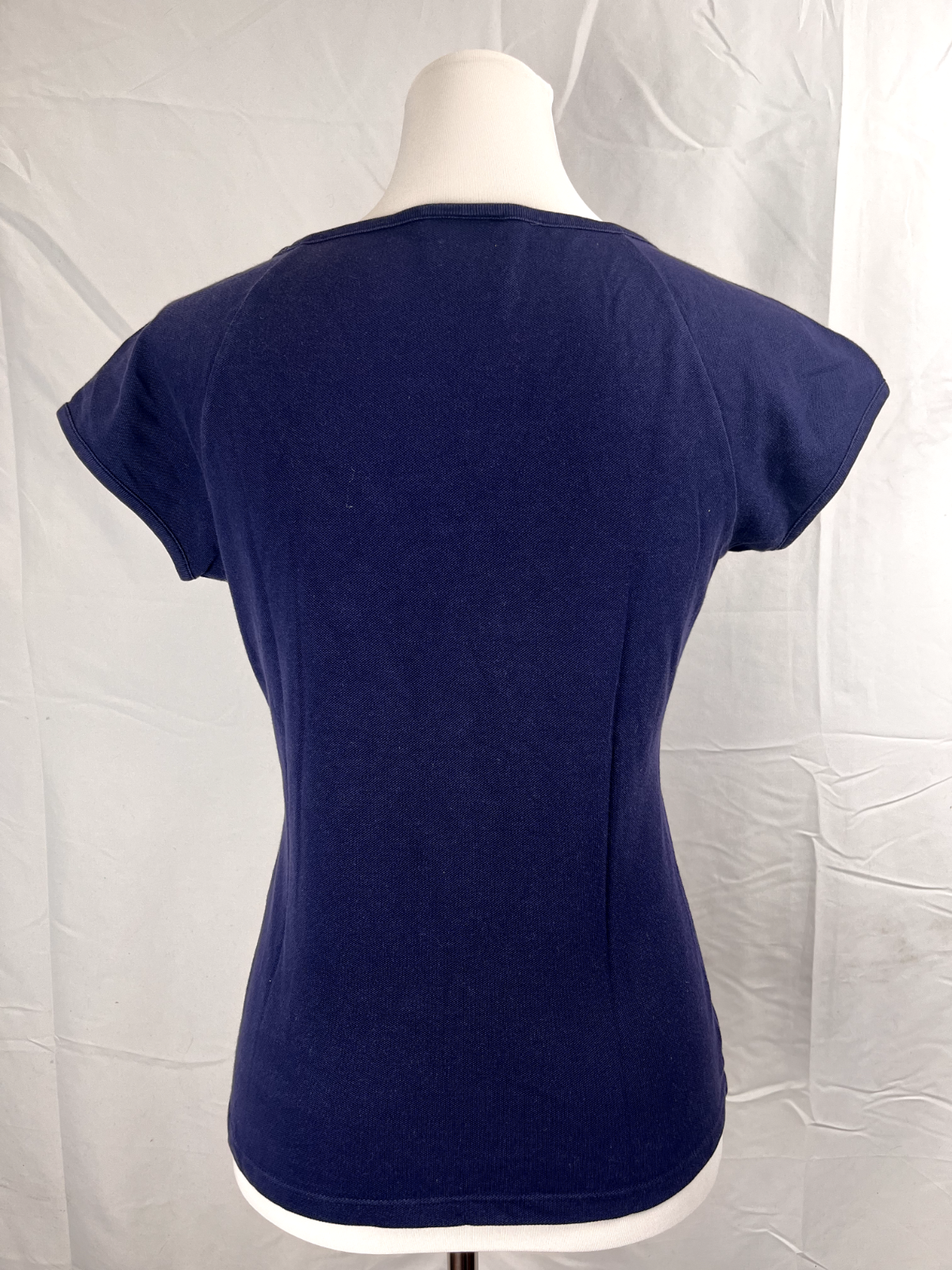 LACOSTE MAGLIA DONNA TG. 40 WOMAN CASUAL VINTAGE T-SHIRT COTONE COTTON