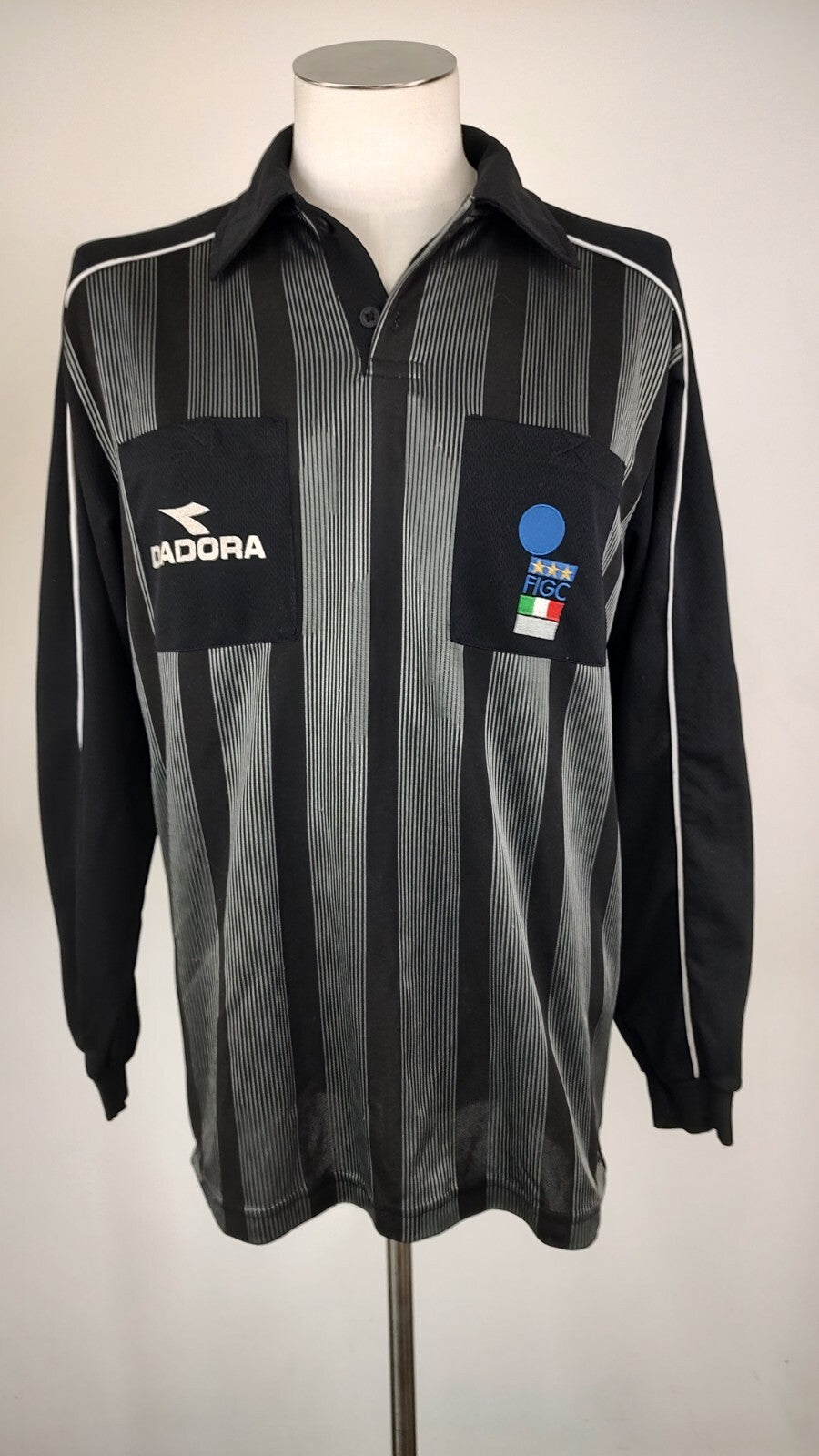 DIADORA FIGC ITALIA MAGLIA CALCIO ARBITRO UOMO Tg L SOCCER MAN JERSEY