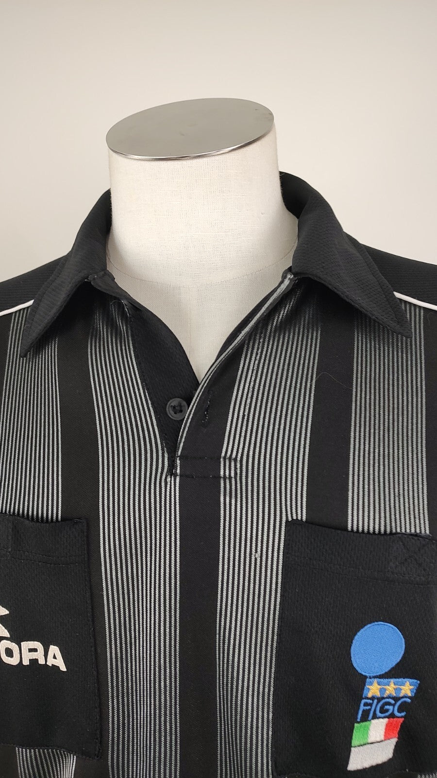 DIADORA FIGC ITALIA MAGLIA CALCIO ARBITRO UOMO Tg L SOCCER MAN JERSEY