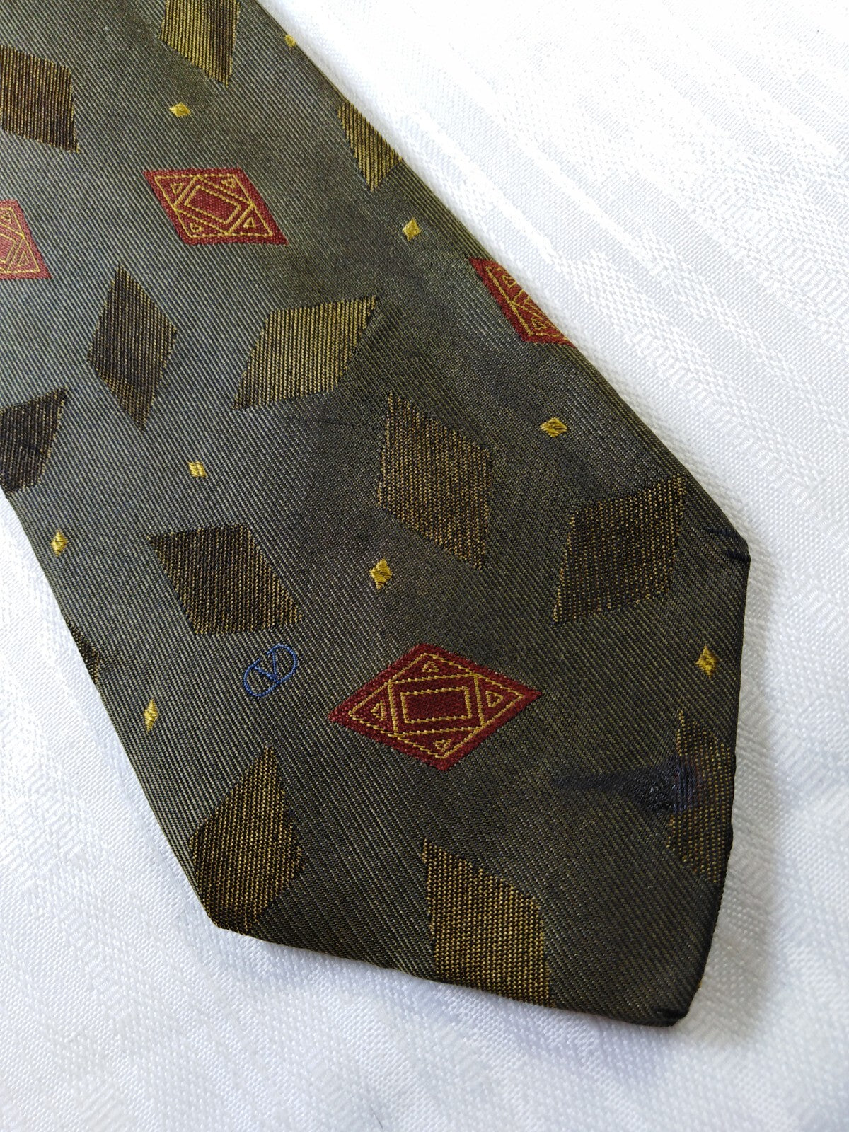 VALENTINO 100% SILK TIE SETA CRAVATTA NECKTIE MADE IN ITALIA CLASSIC
