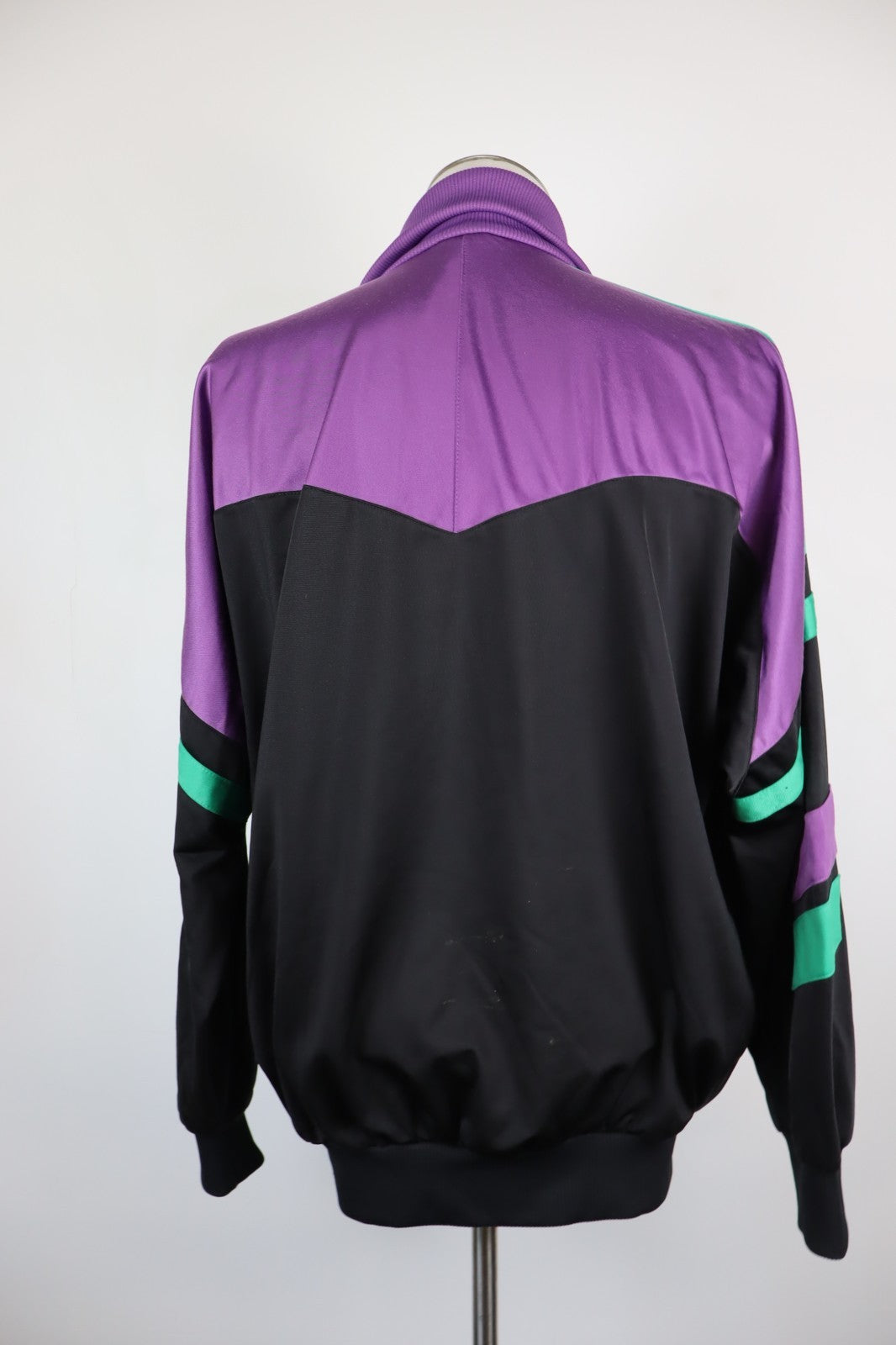 ADIDAS '80S GIACCA SPORTIVA UOMO Tg I8 MAN VINTAGE CASUAL SPORT JACKET CON ZIP