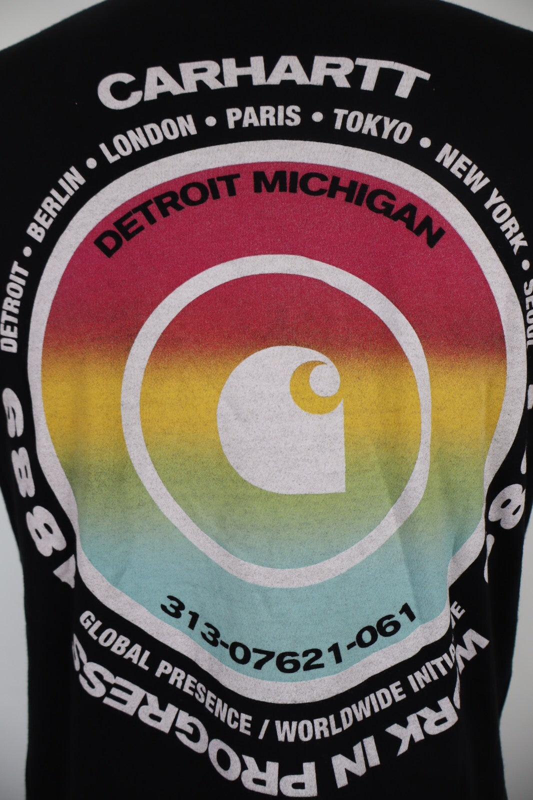 CARHARTT  MAGLIA UOMO COTONE TG S MAN COTTON T-SHIRT CASUAL VINTAGE