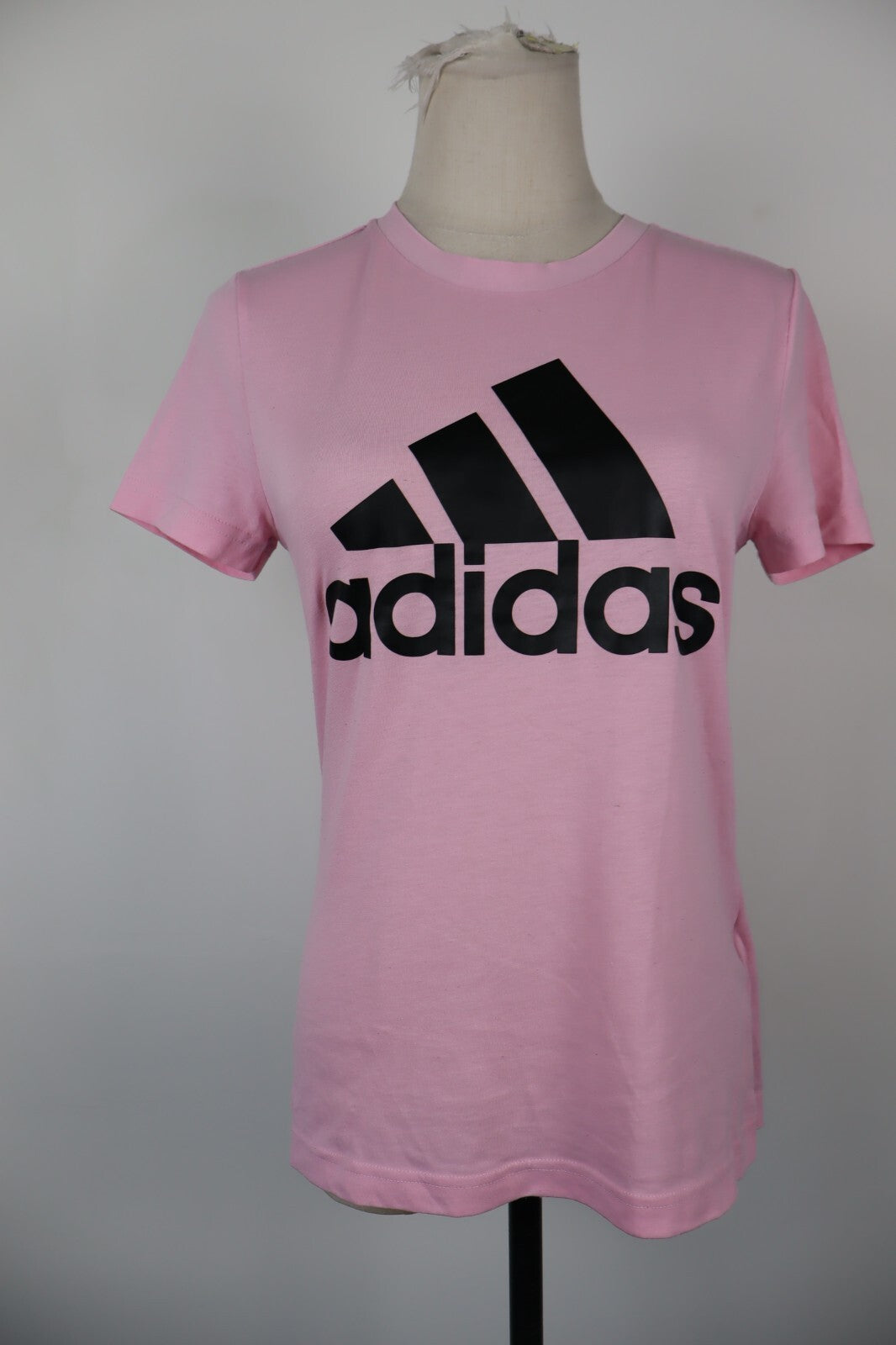 ADIDAS  MAGLIA DONNA TG. S WOMAN CASUAL VINTAGE T-SHIRT TOP COTONE COTTON