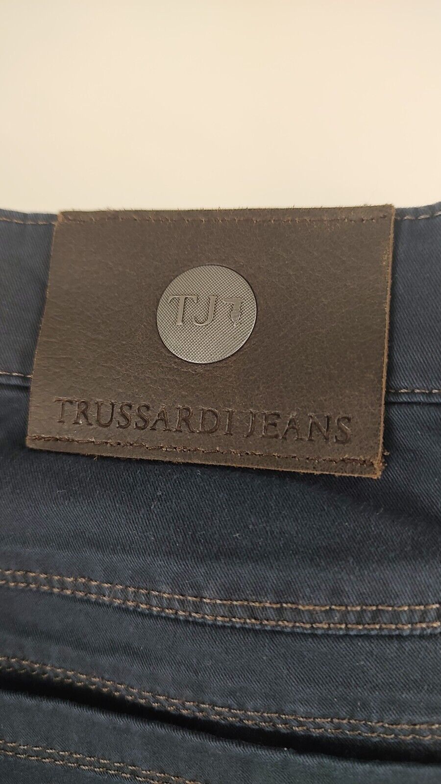 TRUSSARDI JEANS PANTALONE COTONE UOMO 52 MAN VINTAGE COTTON CASUAL PANTS