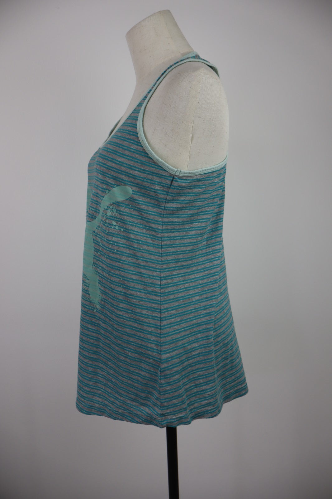 PUMA MAGLIA DONNA TG. S 40 WOMAN CASUAL VINTAGE T-SHIRT  TOP COTONE