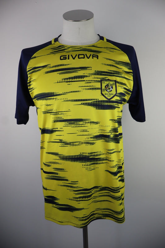 GIVOVA JUVE STABIA ALLENAMENTO MAGLIA CALCIO UOMO 46 SOCCER JERSEY VINTAGE SPORT