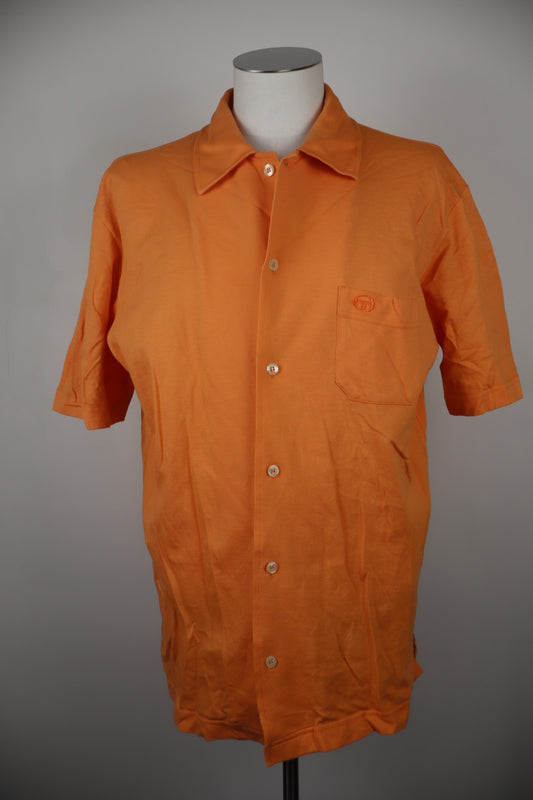 SERGIO TACCHINI MAGLIA POLO UOMO TG. XL COTONE MAN T-SHIRT CASUAL VINTAGE LOGO