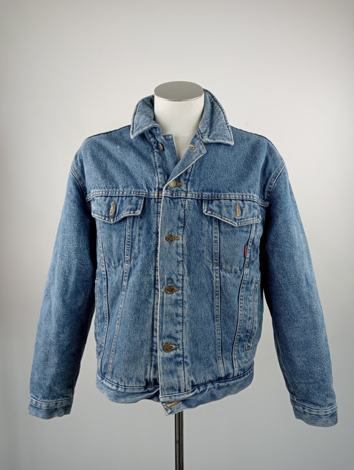 CARRERA GIUBBINO JEANS DENIM GIACCA UOMO S MAN CASUAL JACKET VINTAGE