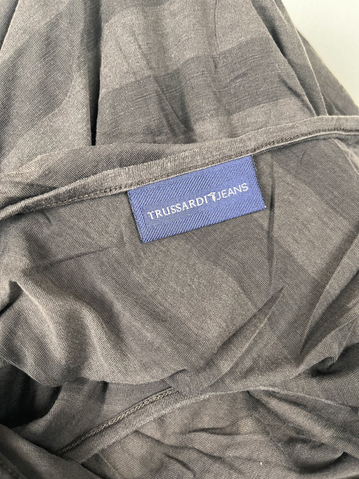 TRUSSARDI JEANS CANOTTA MAGLIA TOP DONNA TG S WOMAN CASUAL VINTAGE SHIRT