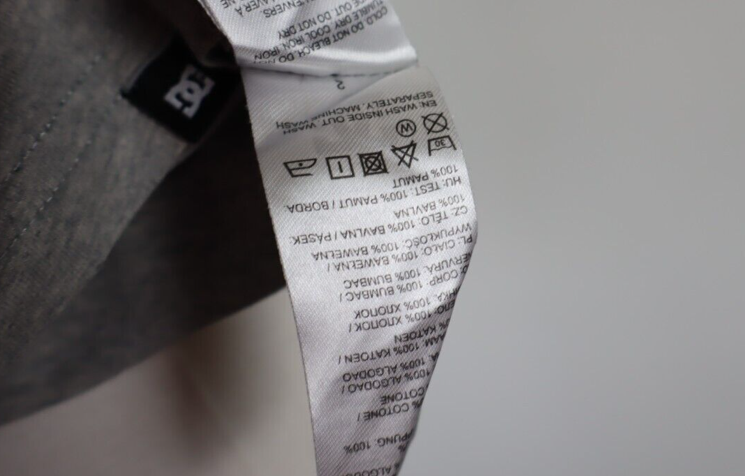 DC SHOES MAGLIA UOMO COTONE TG. M MAN SHIRT CASUAL VINTAGE COTTON