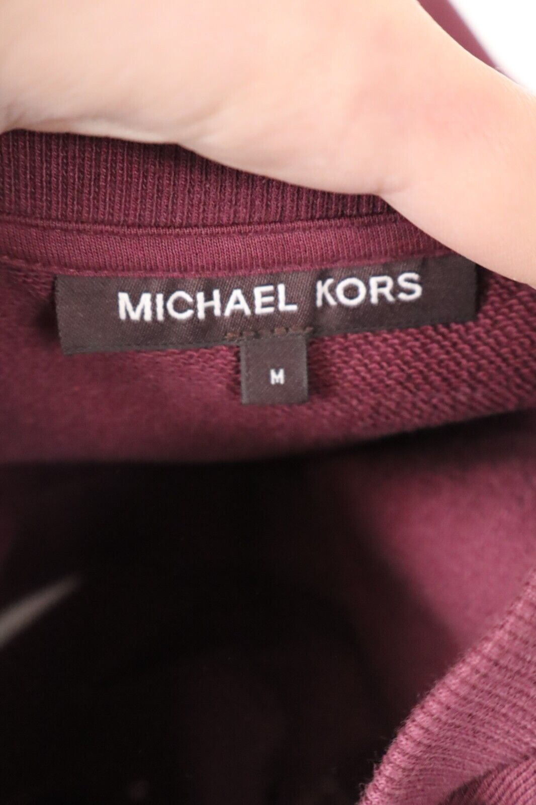 MICHAEL KORS FELPA UOMO Tg M MAN SPORT JACKET SWEATSHIRT VINTAGE