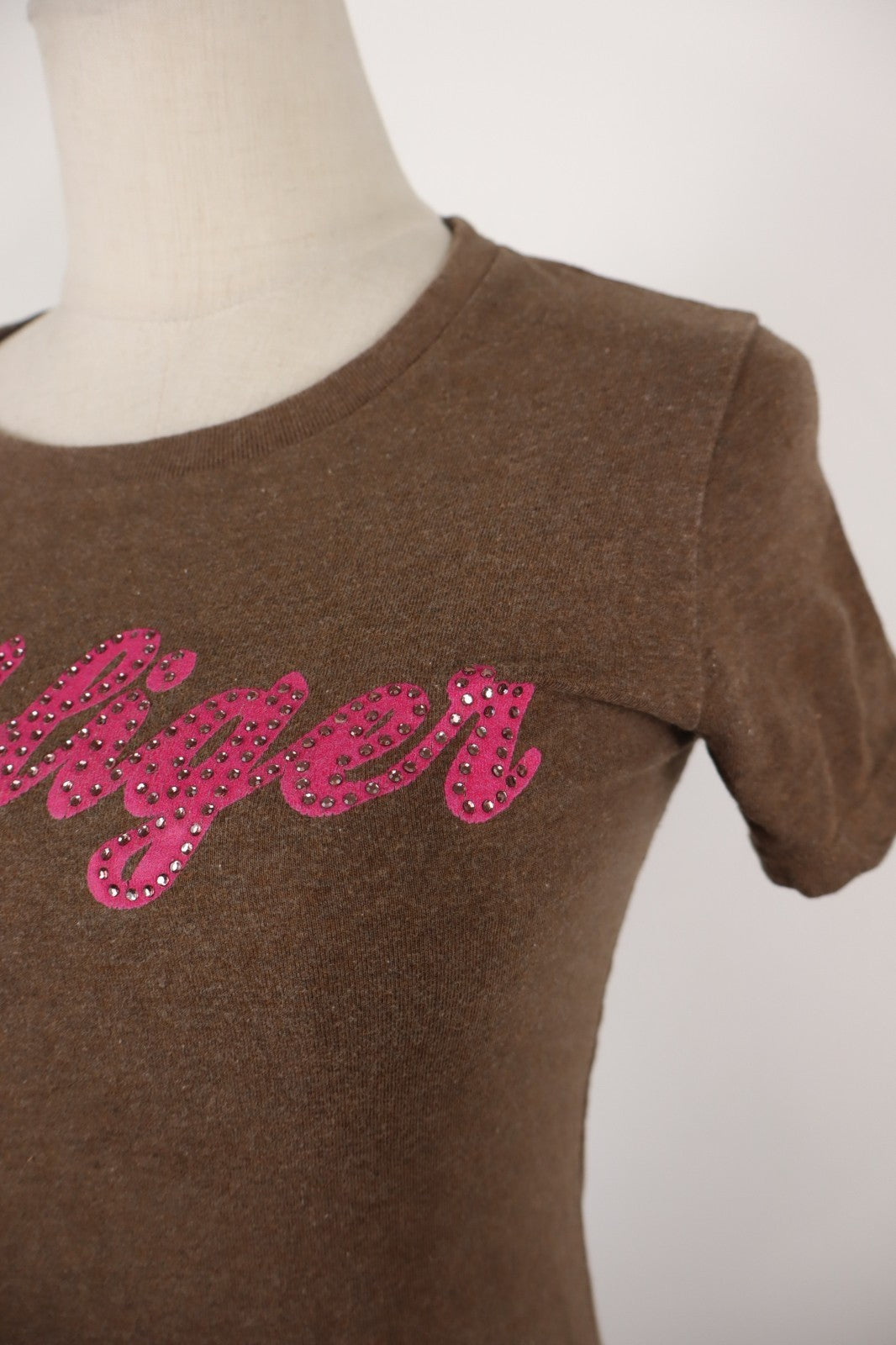 TOMMY HILFIGER MAGLIA DONNA TG. XS WOMAN CASUAL VINTAGE TOP T-SHIRT COTONE LOGO