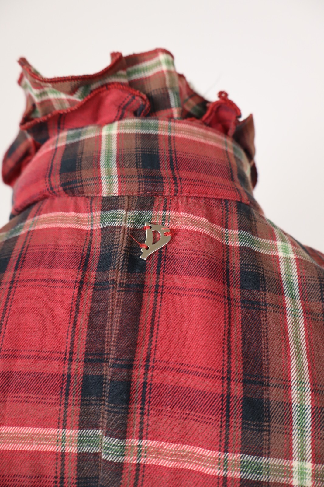 DONDUP CAMICIA DONNA TG. S WOMAN SHIRT CASUAL VINTAGE COTONE COTTON