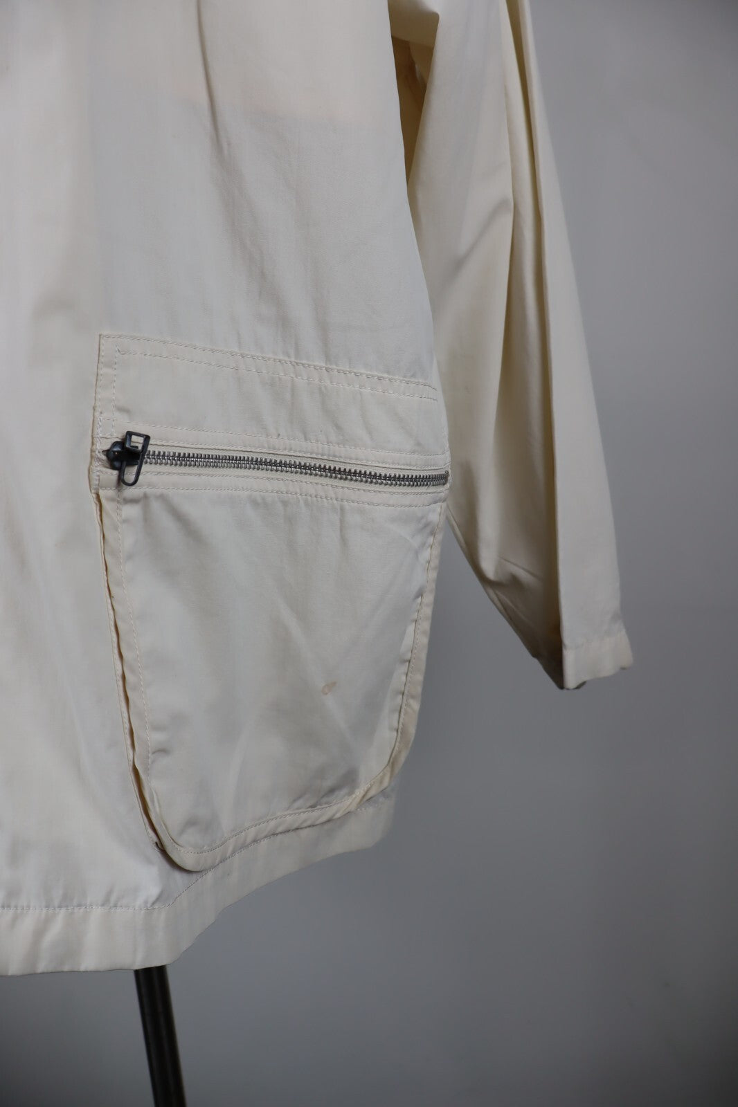 NIKE AIR GIUBBINO LEGGERO GIACCA UOMO Tg L MAN CASUAL VINTAGE JACKET COTONE