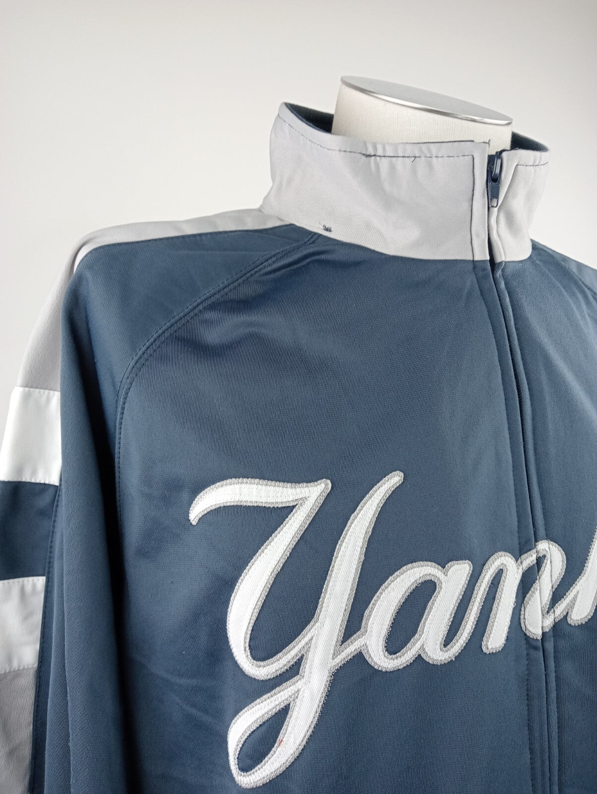 STITCHES YANKEES GIACCA FELPA ZIP SPORT BASEBALL UOMO Tg XL VINTAGE MAN JACKET