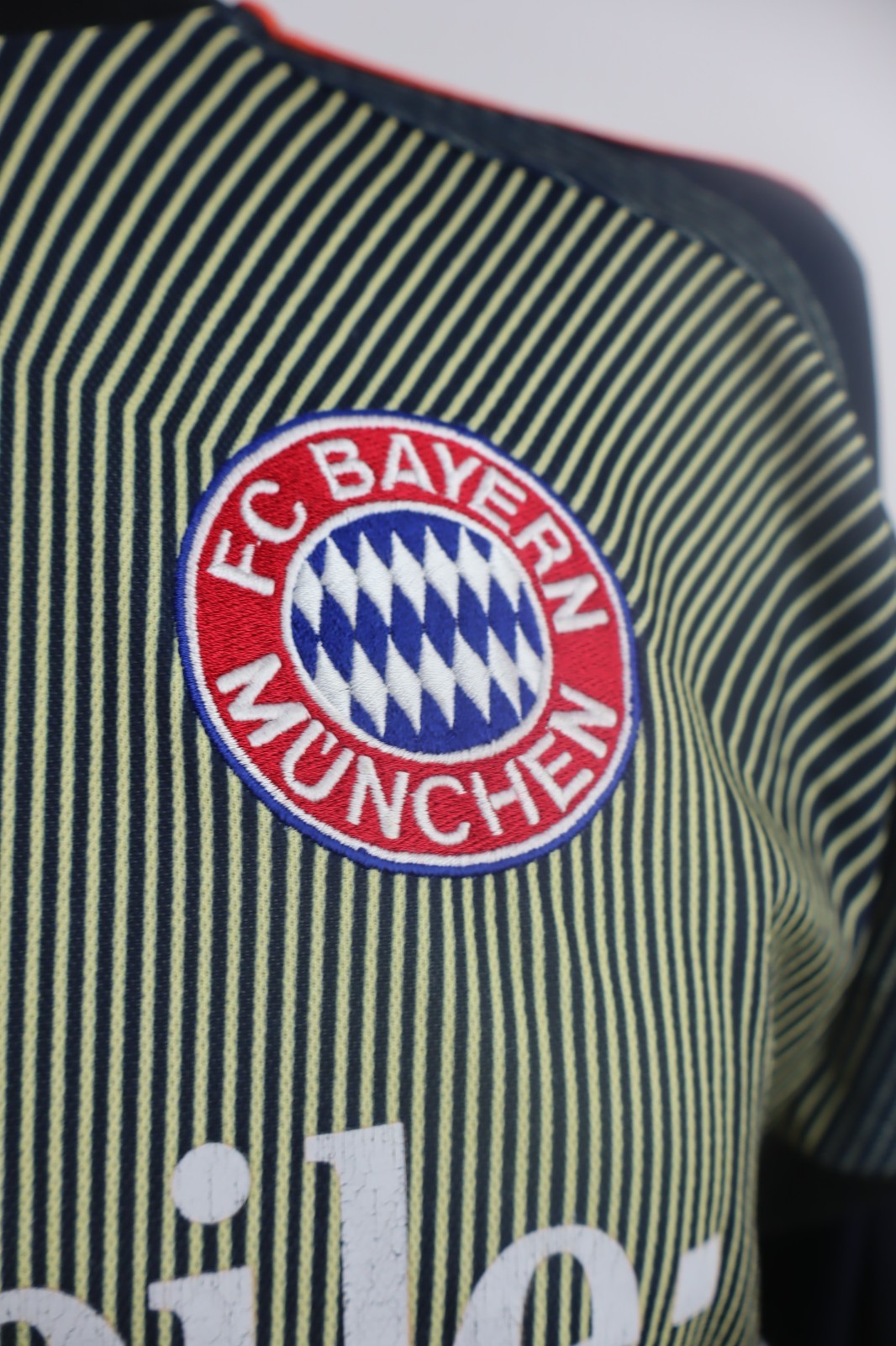 ADIDAS BAYERN KAHN 1 MAGLIA CALCIO UOMO Tg XL SOCCER JERSEY TRIKOT PORTIERE