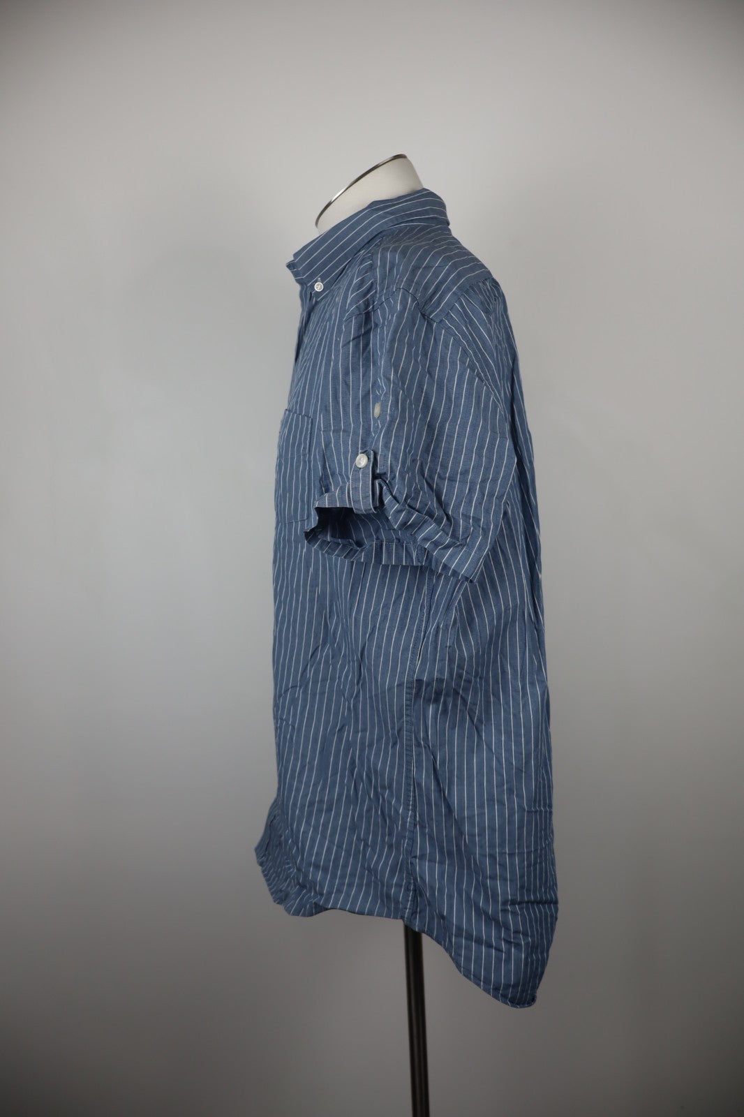 HARMONT & BLAINE CAMICIA SHIRT UOMO Tg 2XL MAN VINTAGE CASUAL COTONE COTTON LOGO