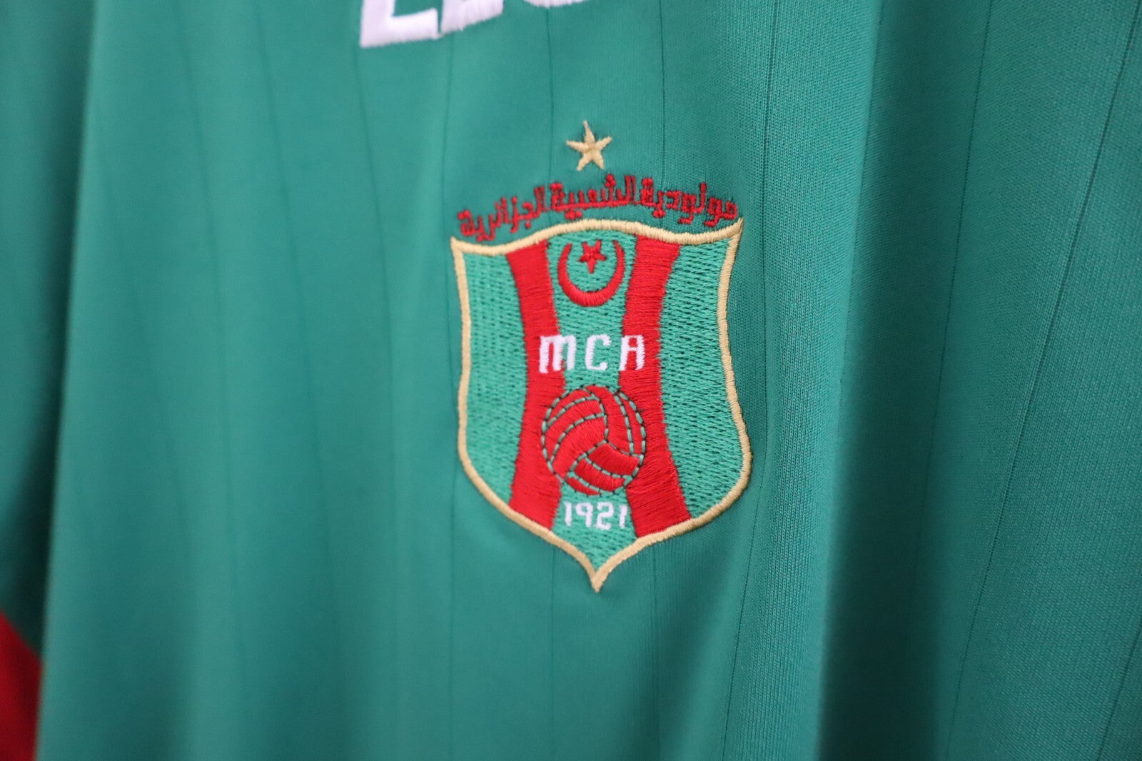 LEGEA MC ALGER MAGLIA CALCIO UOMO Tg M SOCCER JERSEY TRIKOT 2007/08