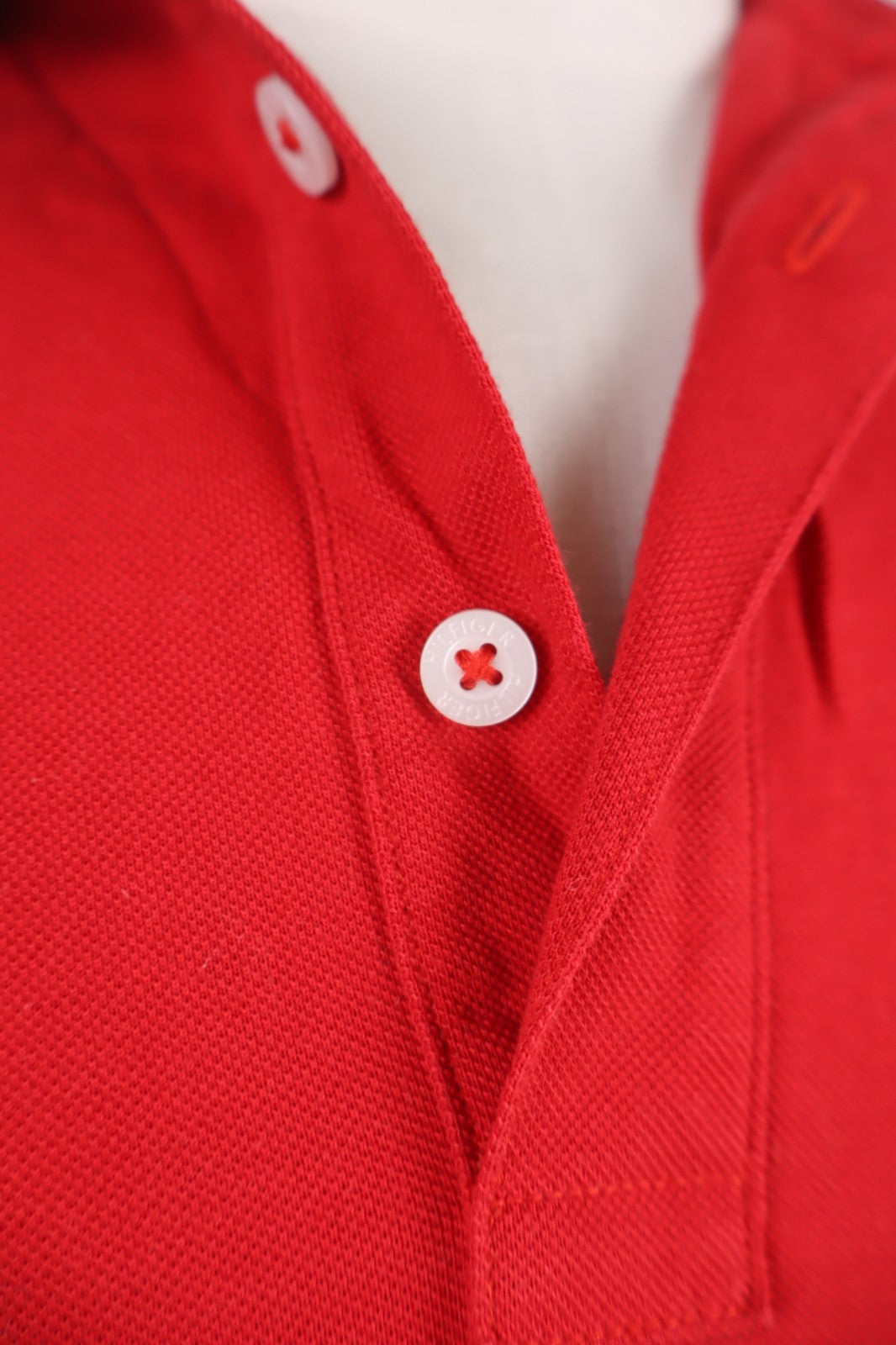 TOMMY HILFIGER POLO MAGLIA UOMO COTONE TG S SLIM MAN COTTON SHIRT CASUAL VINTAGE