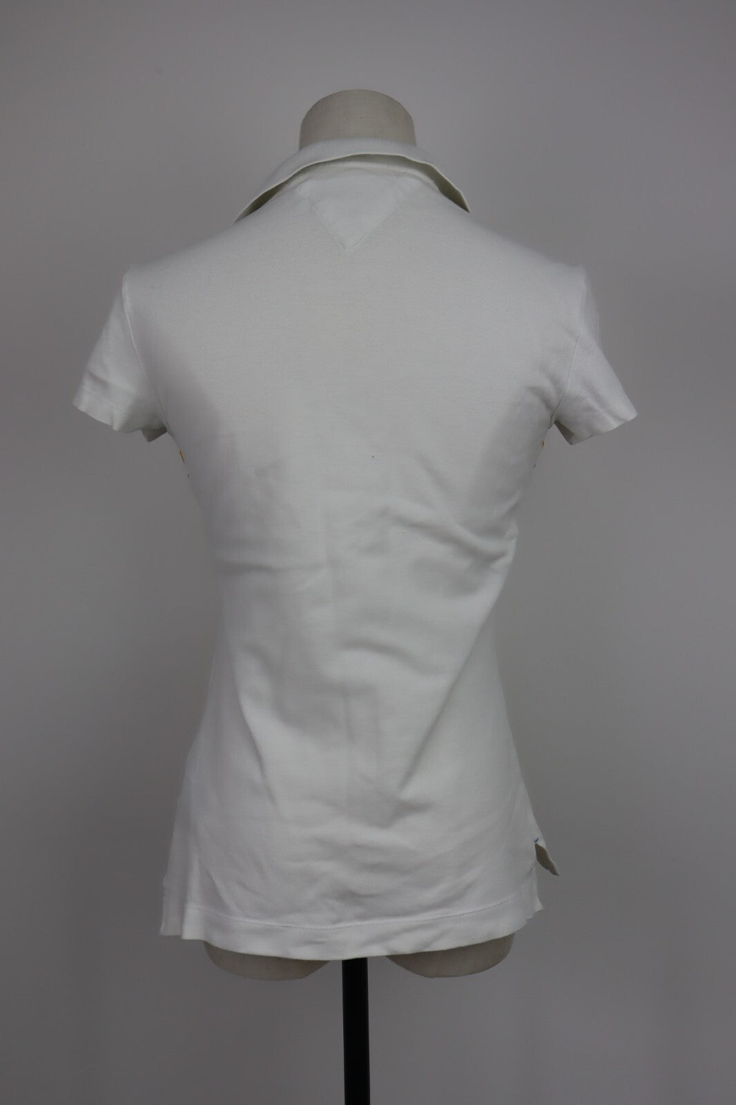 TOMMY HILFIGER MAGLIA POLO DONNA TG XS WOMAN CASUAL VINTAGE TOP T-SHIRT