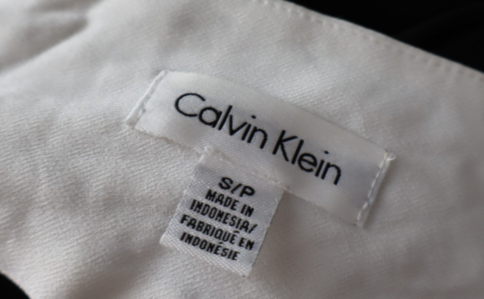 CALVIN KLEIN MAGLIA BLUSA DONNA TG. S WOMAN CASUAL VINTAGE T-SHIRT MANICA LUNGA