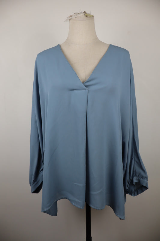 PIERRE CARDIN PARIS MAGLIA A 3/4 DONNA TG. XL WOMAN CASUAL VINTAGE TOP T-SHIRT